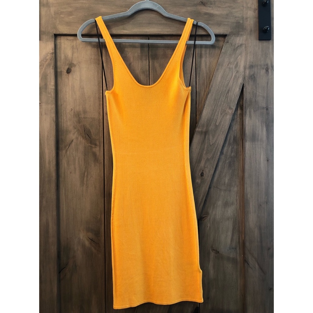 Tangerine Bodycon Dress